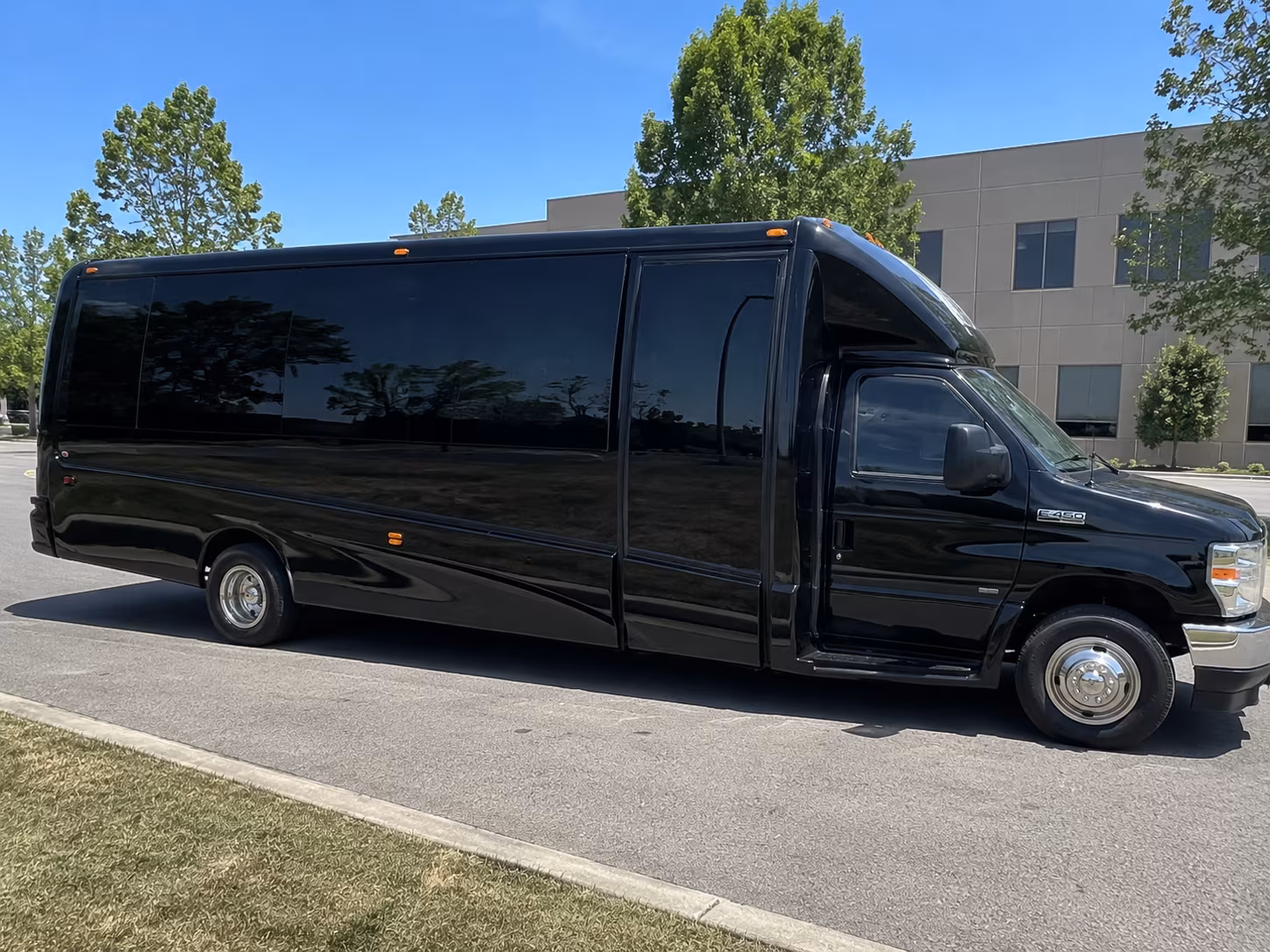 davis holiday party bus rental