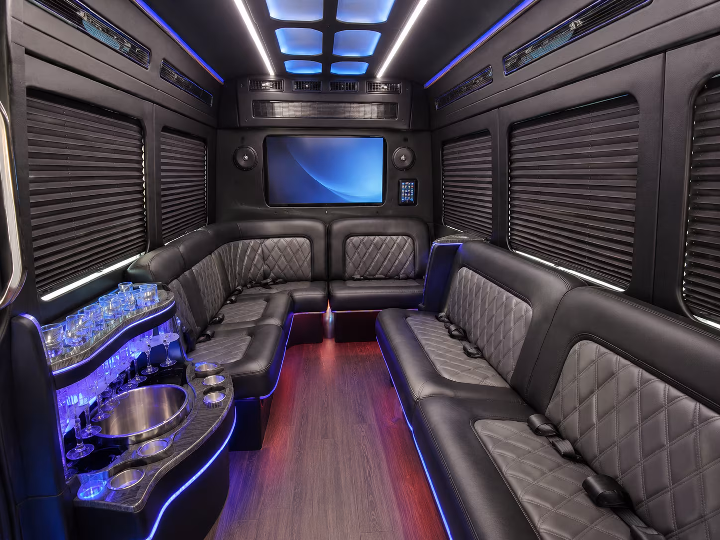 davis long distance transportation onboard seating
