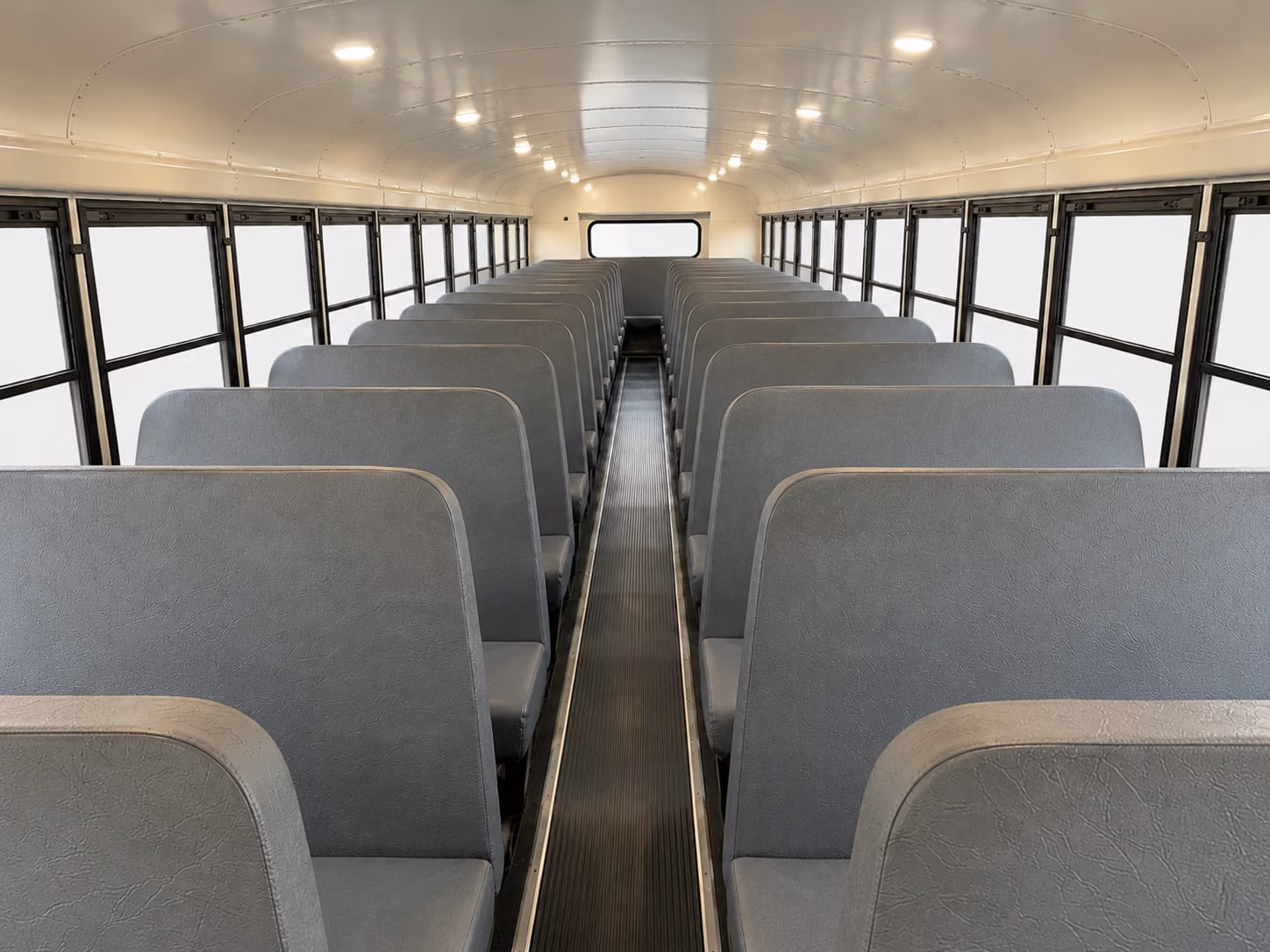 davis school bus interior