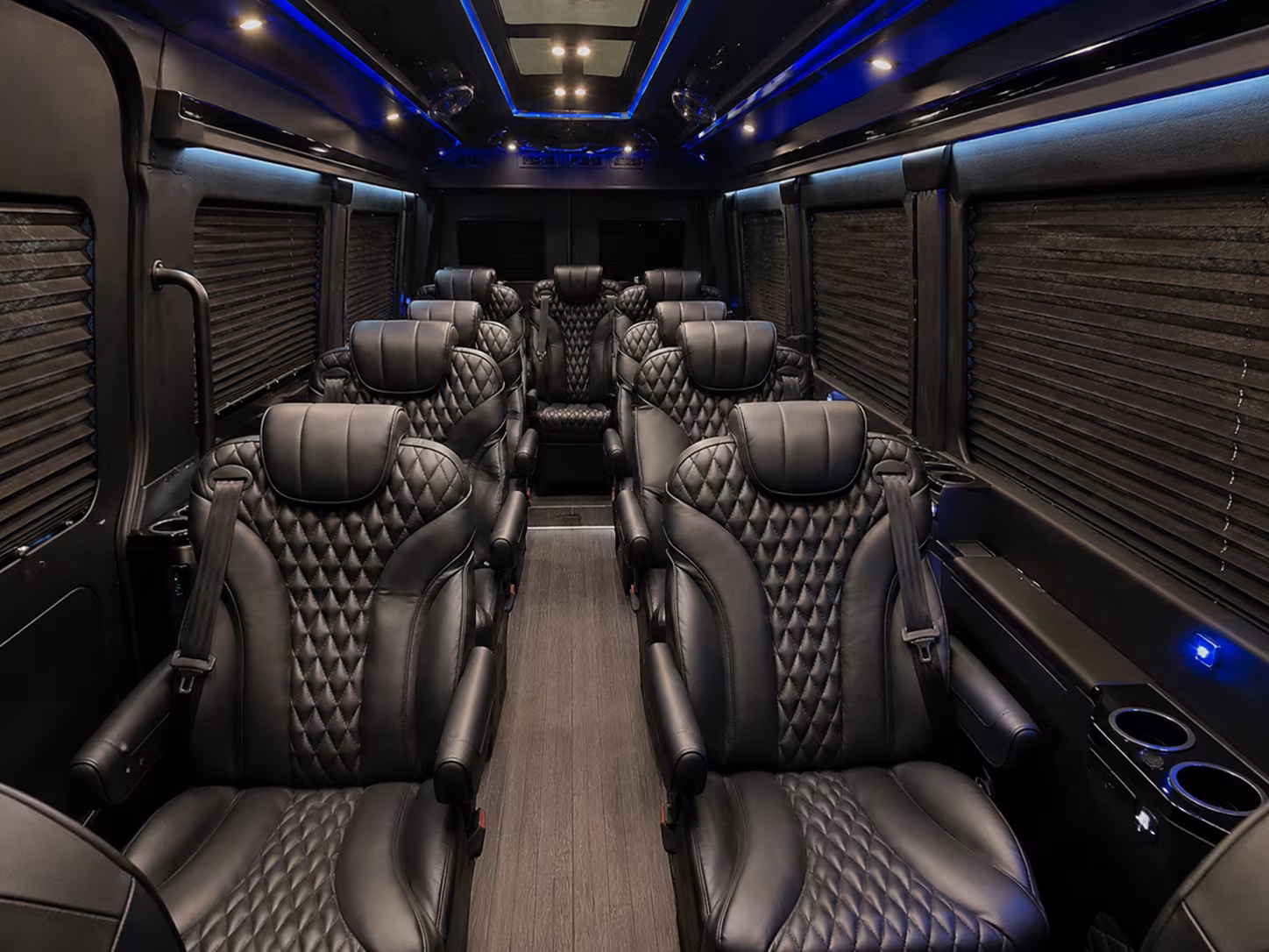 davis sprinter van with driver inside