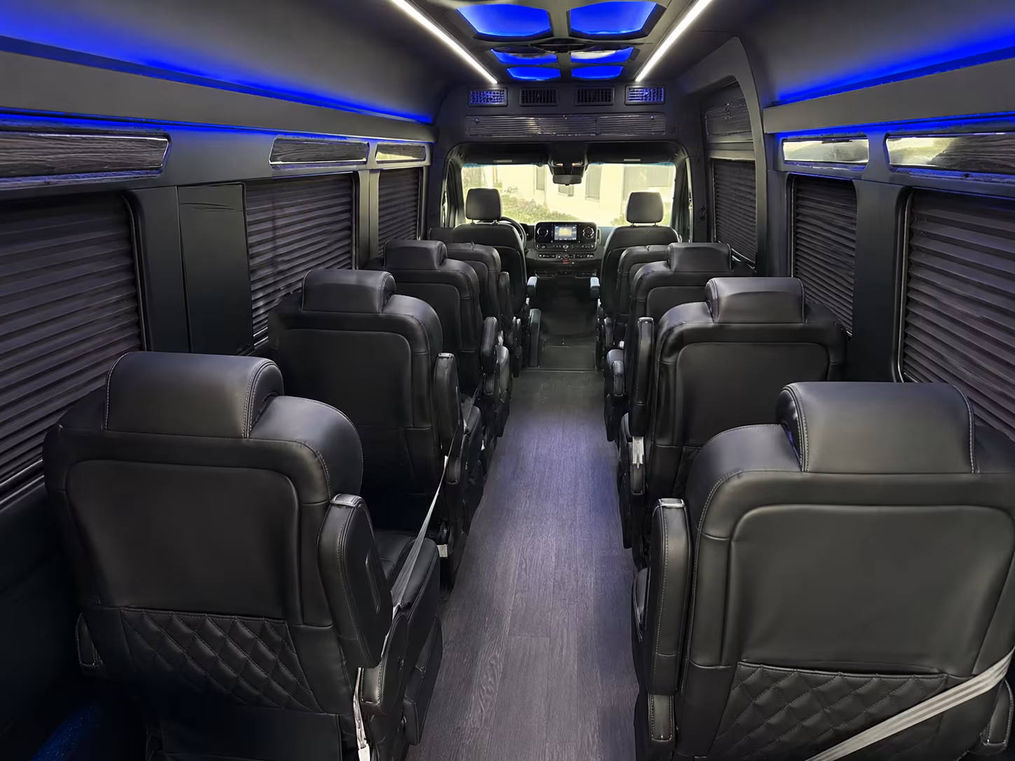 davis sprinter van with driver interior