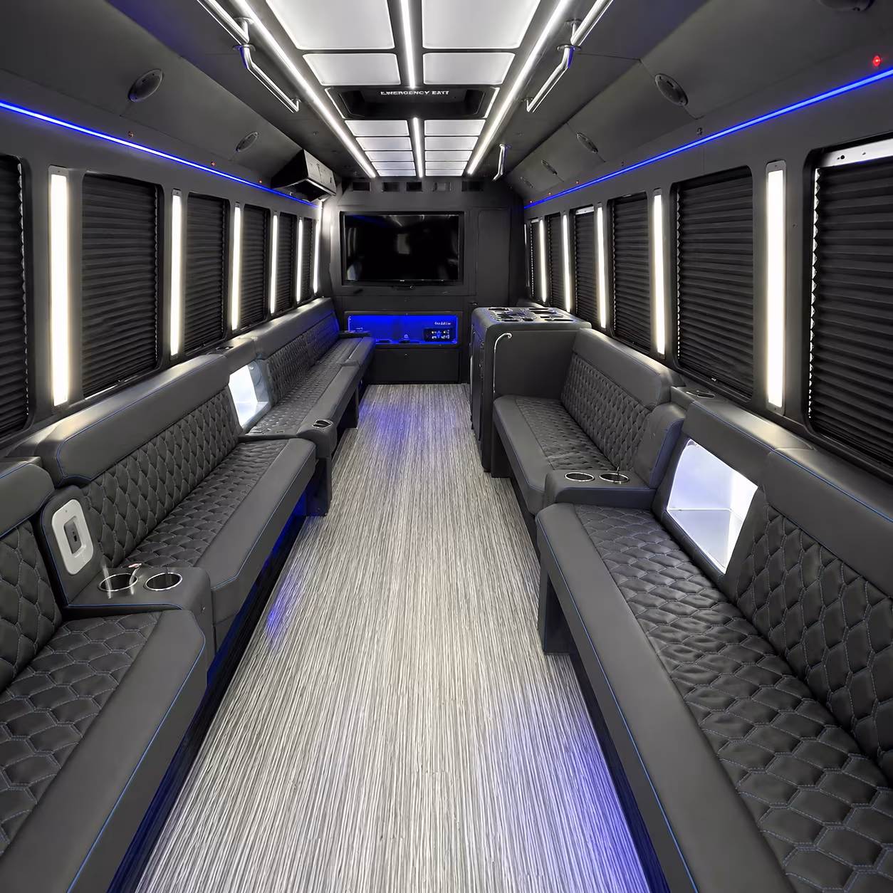 party bus rentals for davis high school proms