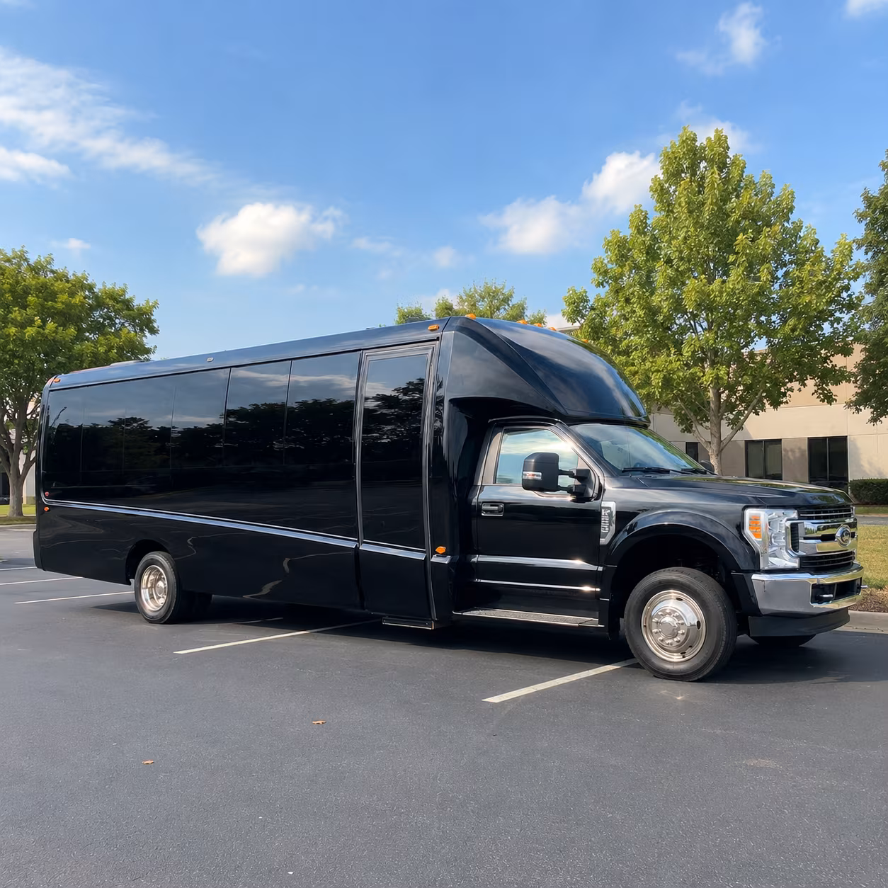 rent a bus in davis for pre prom dinners and after prom plans